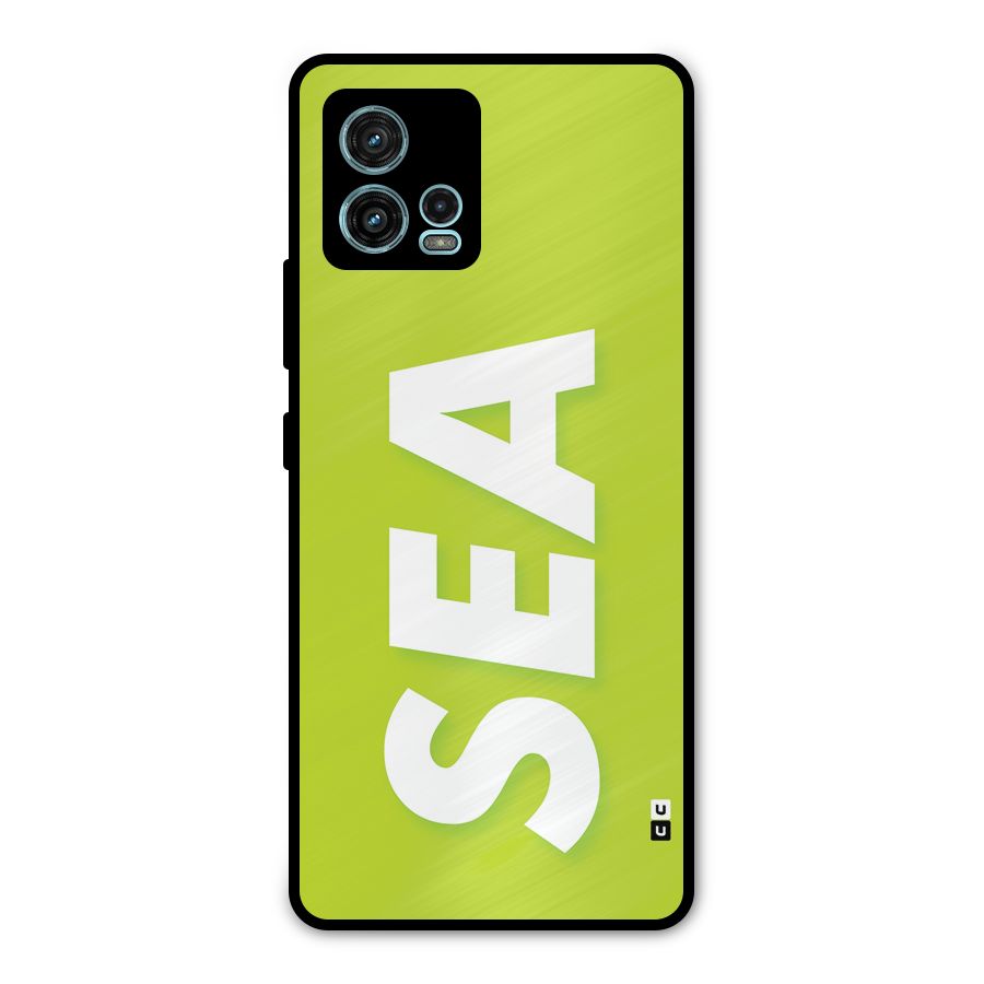 Amazing Sea Metal Back Case for Moto G72