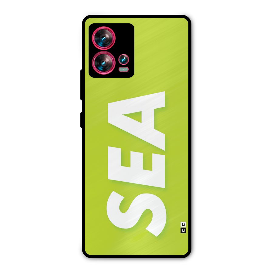 Amazing Sea Metal Back Case for Motorola Edge 30 Fusion