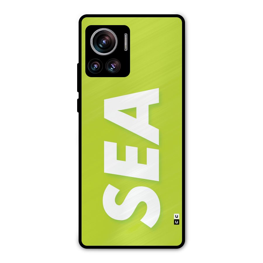 Amazing Sea Metal Back Case for Motorola Edge 30 Ultra