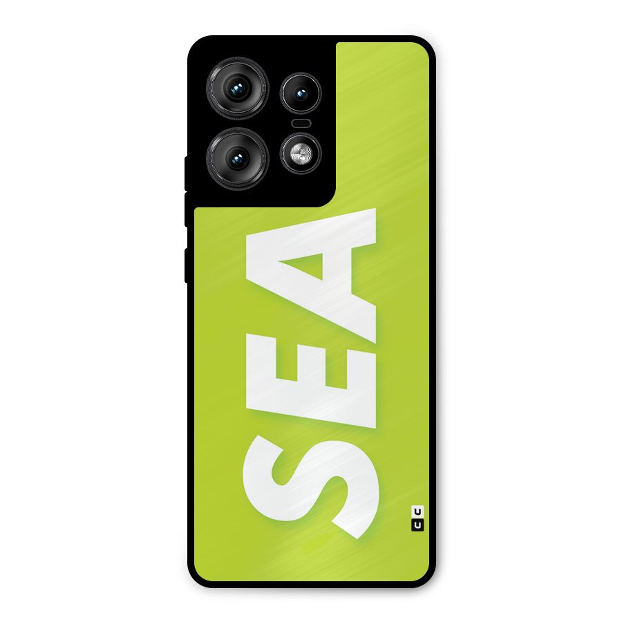 Amazing Sea Metal Back Case for Motorola Edge 50 Pro