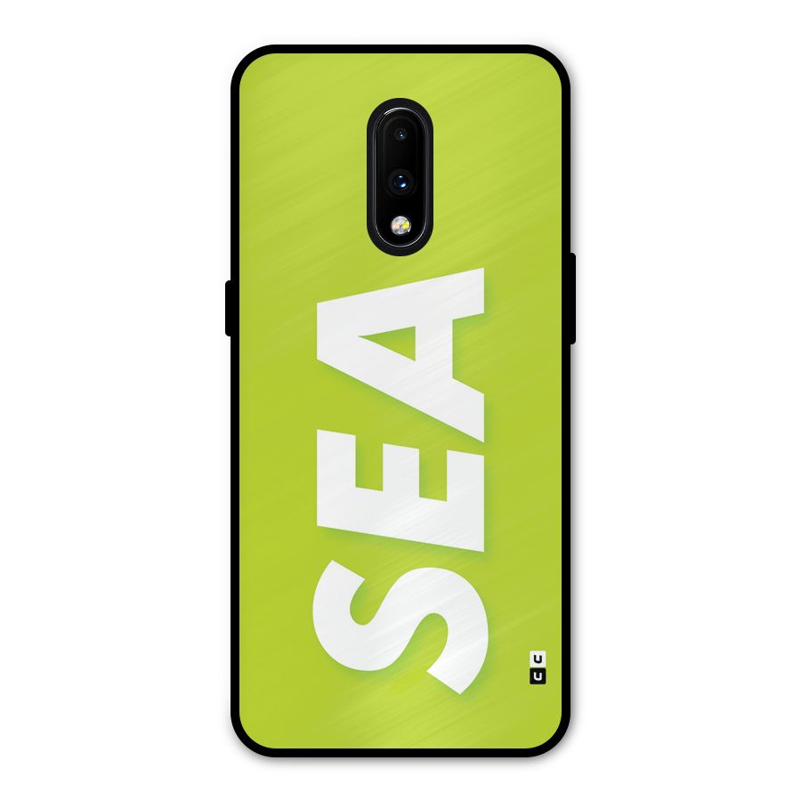 Amazing Sea Metal Back Case for OnePlus 7