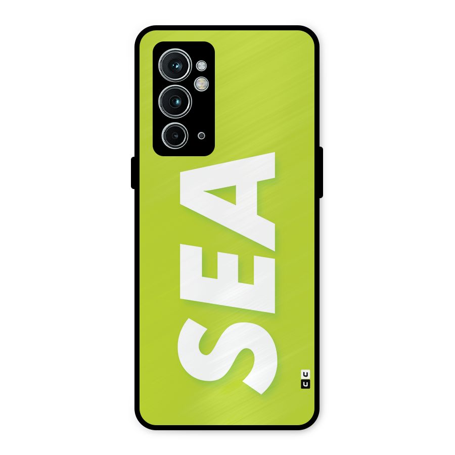 Amazing Sea Metal Back Case for OnePlus 9RT 5G