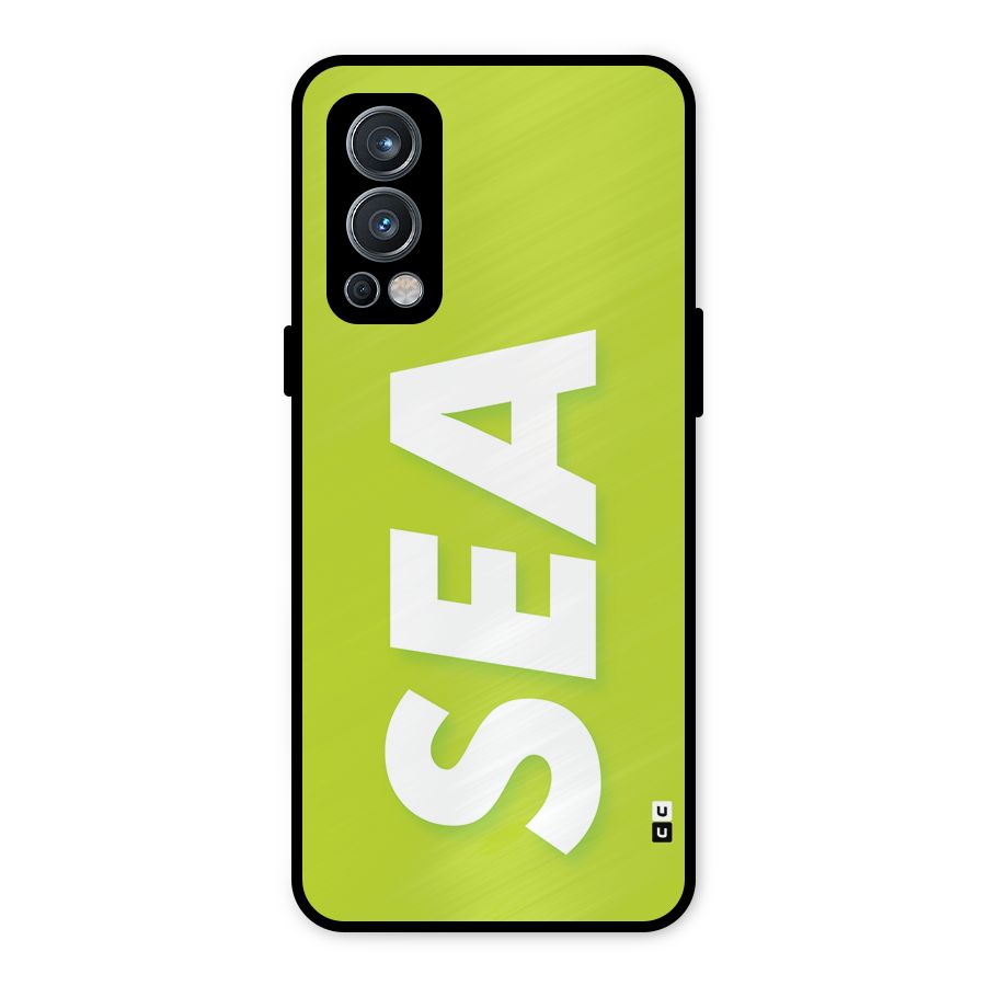 Amazing Sea Metal Back Case for OnePlus Nord 2 5G