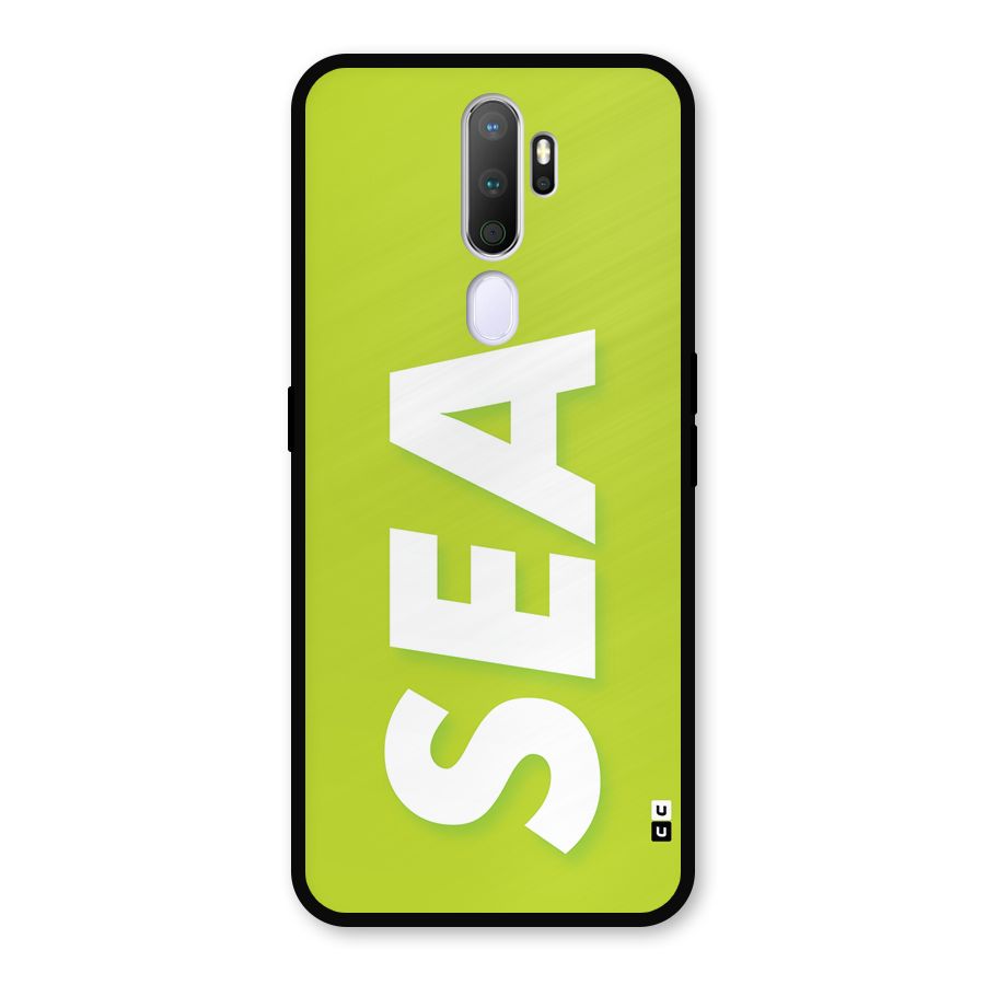 Amazing Sea Metal Back Case for Oppo A5 (2020)