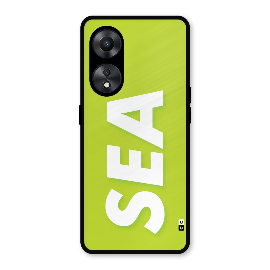 Amazing Sea Metal Back Case for Oppo A78