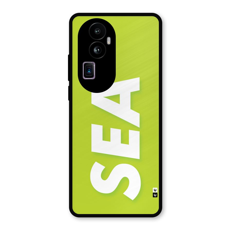 Amazing Sea Metal Back Case for Oppo Reno10 Pro Plus