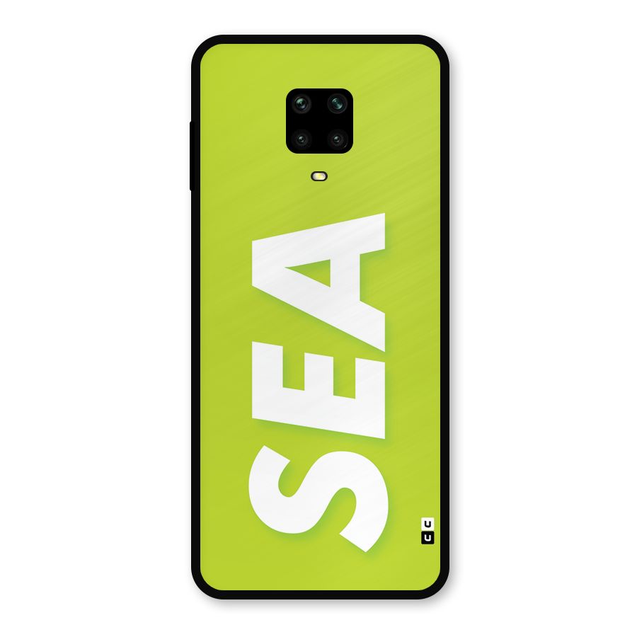 Amazing Sea Metal Back Case for Poco M2 Pro