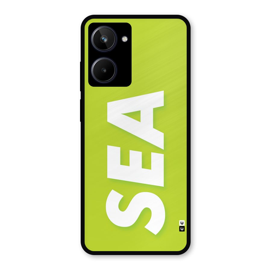 Amazing Sea Metal Back Case for Realme 10
