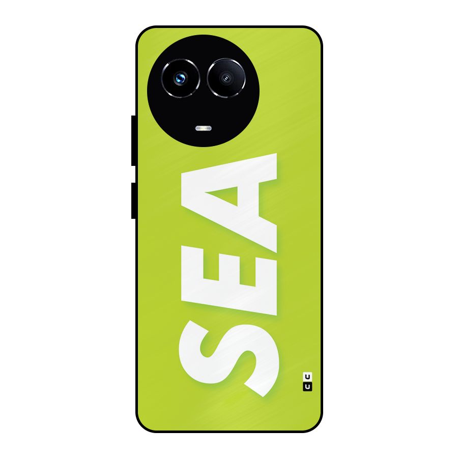 Amazing Sea Metal Back Case for Realme 11X