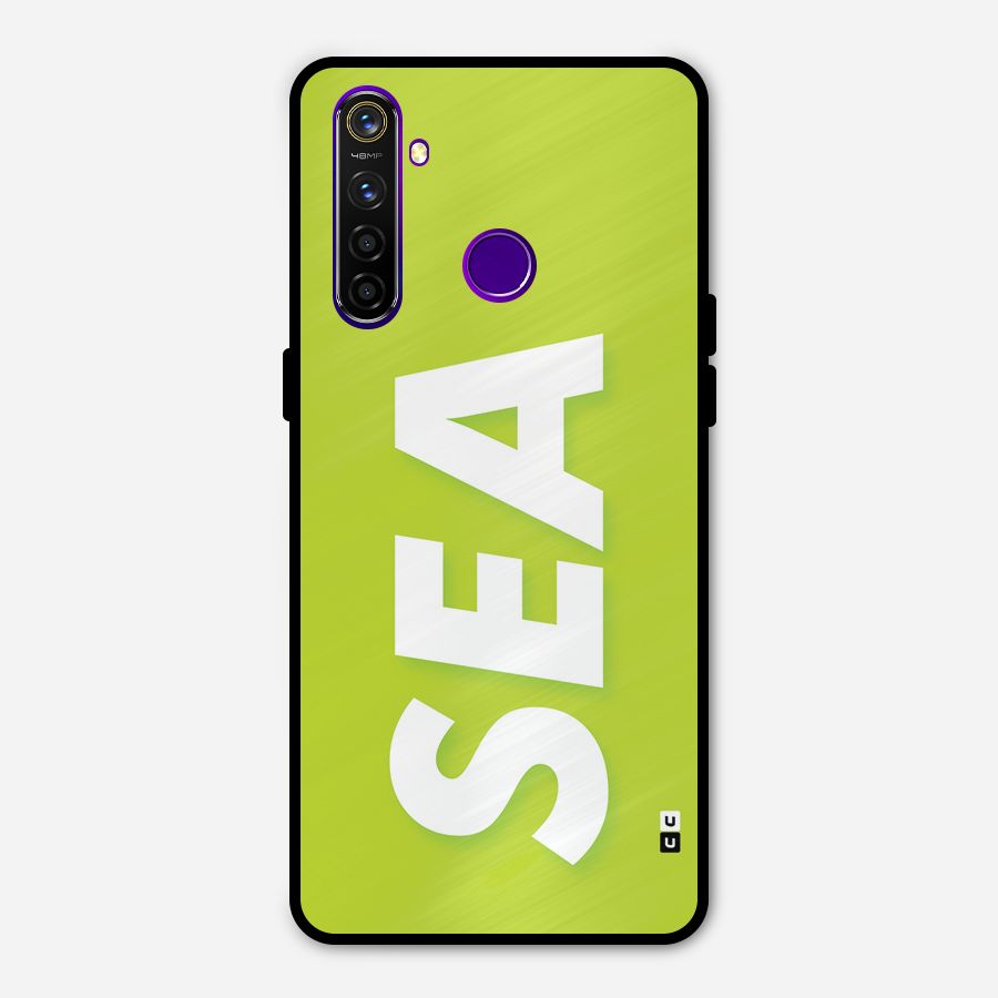 Amazing Sea Metal Back Case for Realme 5 Pro