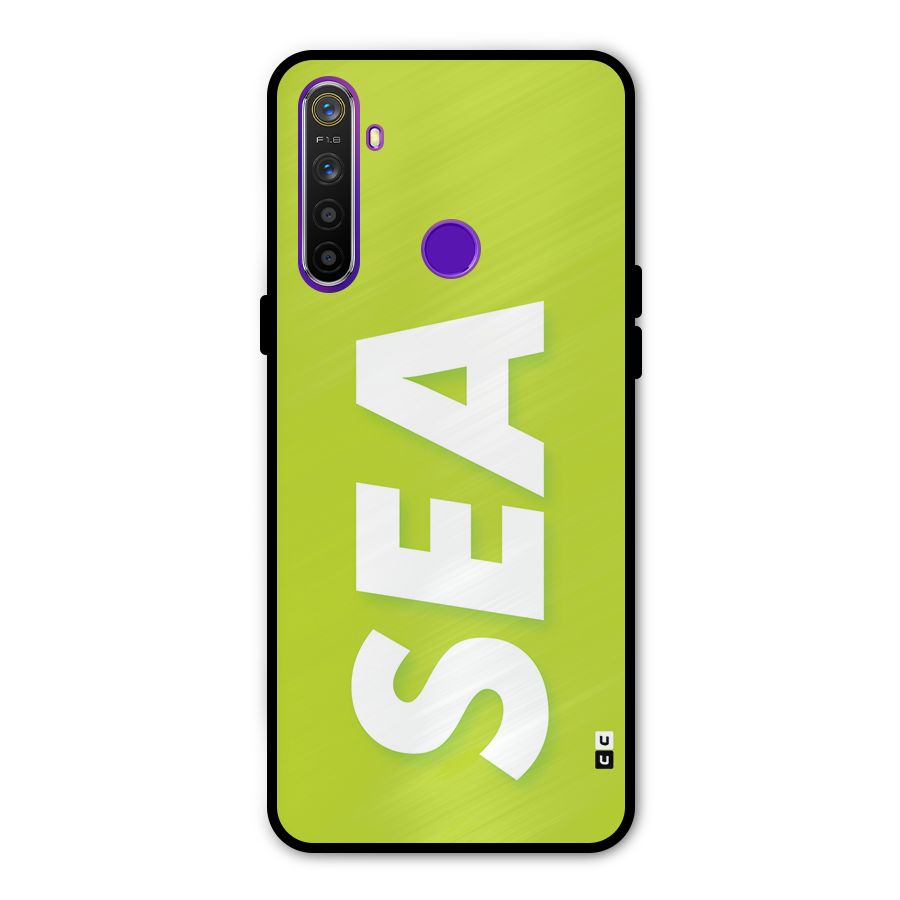 Amazing Sea Metal Back Case for Realme 5i