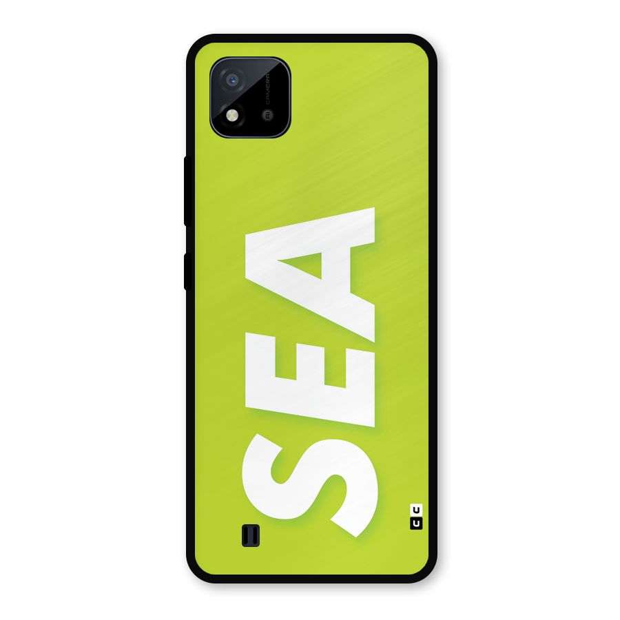 Amazing Sea Metal Back Case for Realme C11 2021