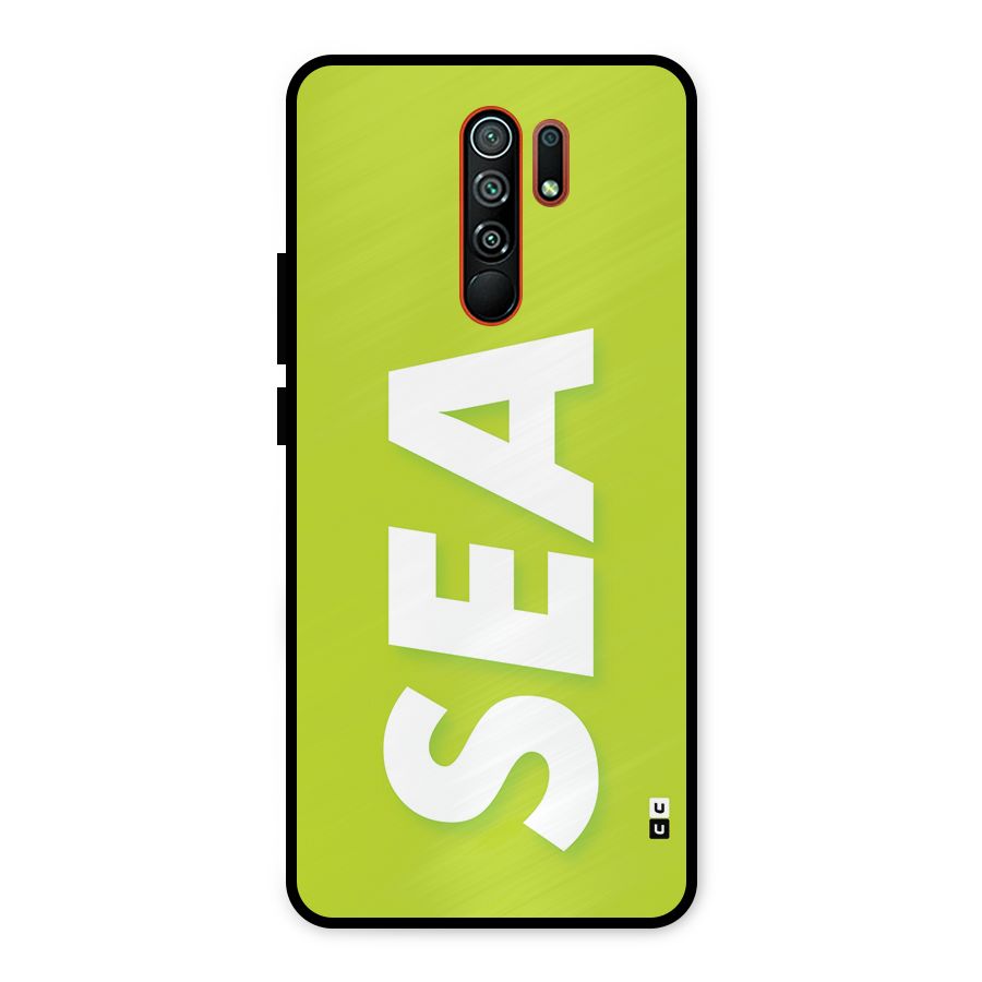 Amazing Sea Metal Back Case for Redmi 9 Prime