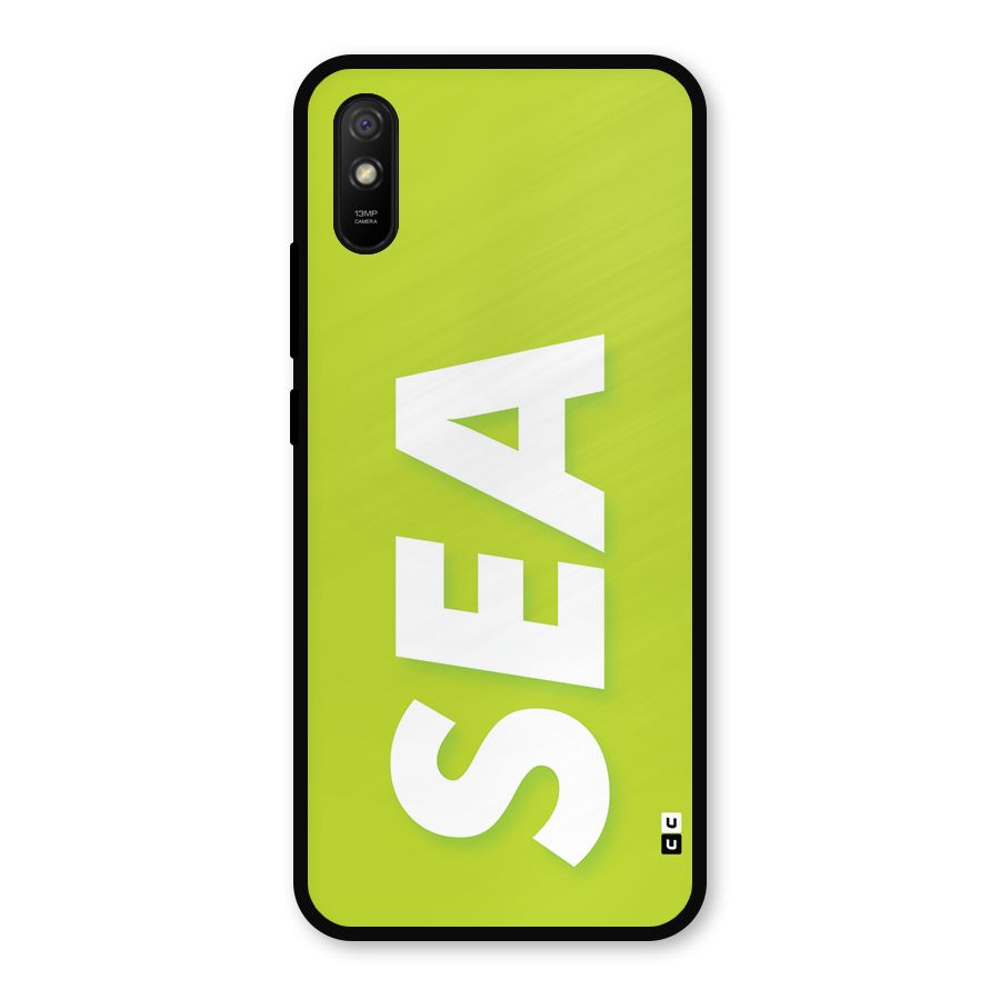 Amazing Sea Metal Back Case for Redmi 9i