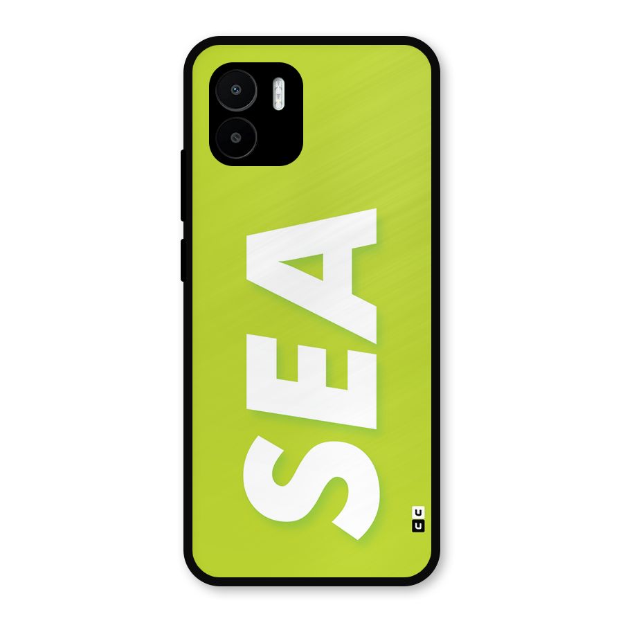 Amazing Sea Metal Back Case for Redmi A1