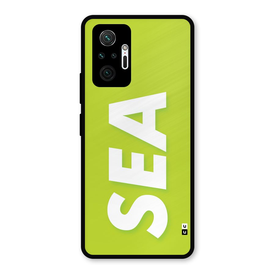 Amazing Sea Metal Back Case for Redmi Note 10 Pro Max