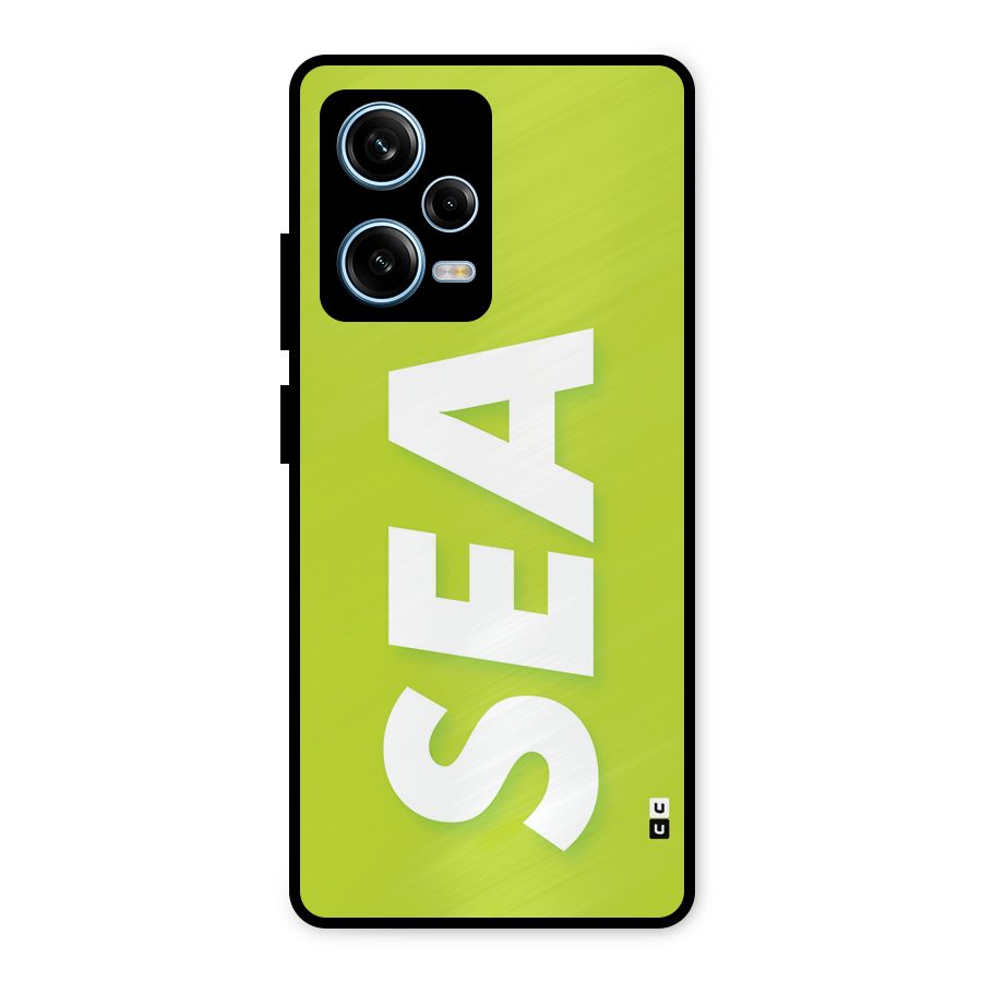 Amazing Sea Metal Back Case for Redmi Note 12 Pro