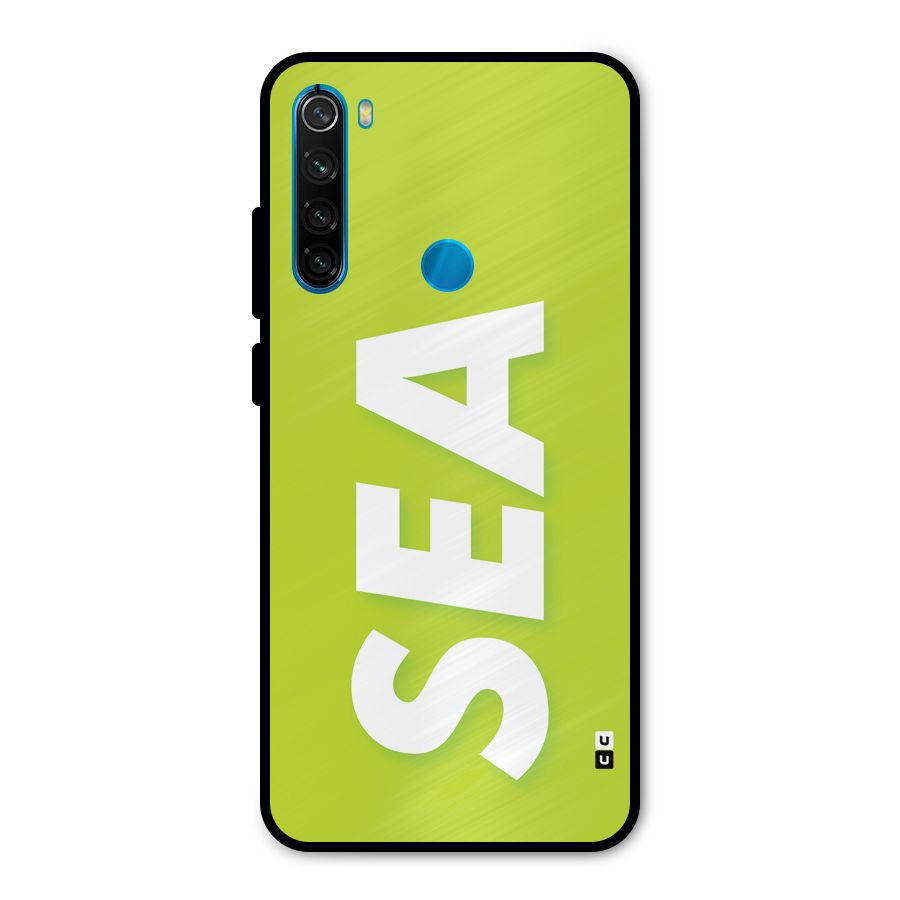 Amazing Sea Metal Back Case for Redmi Note 8