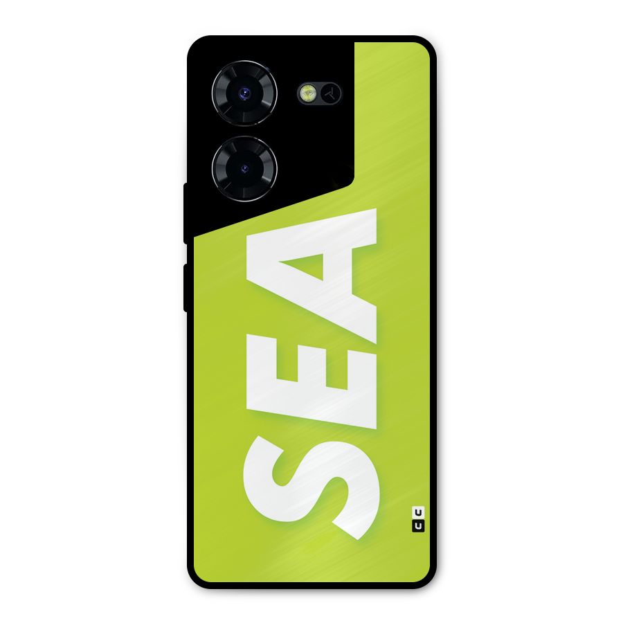 Amazing Sea Metal Back Case for Tecno Pova 5 Pro 5G