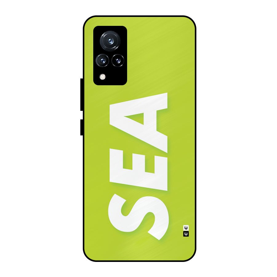 Amazing Sea Metal Back Case for Vivo V21 5G