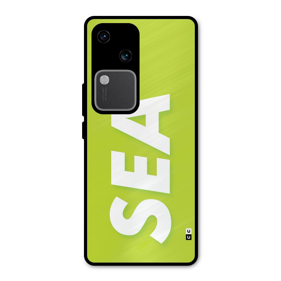 Amazing Sea Metal Back Case for Vivo V30 Pro