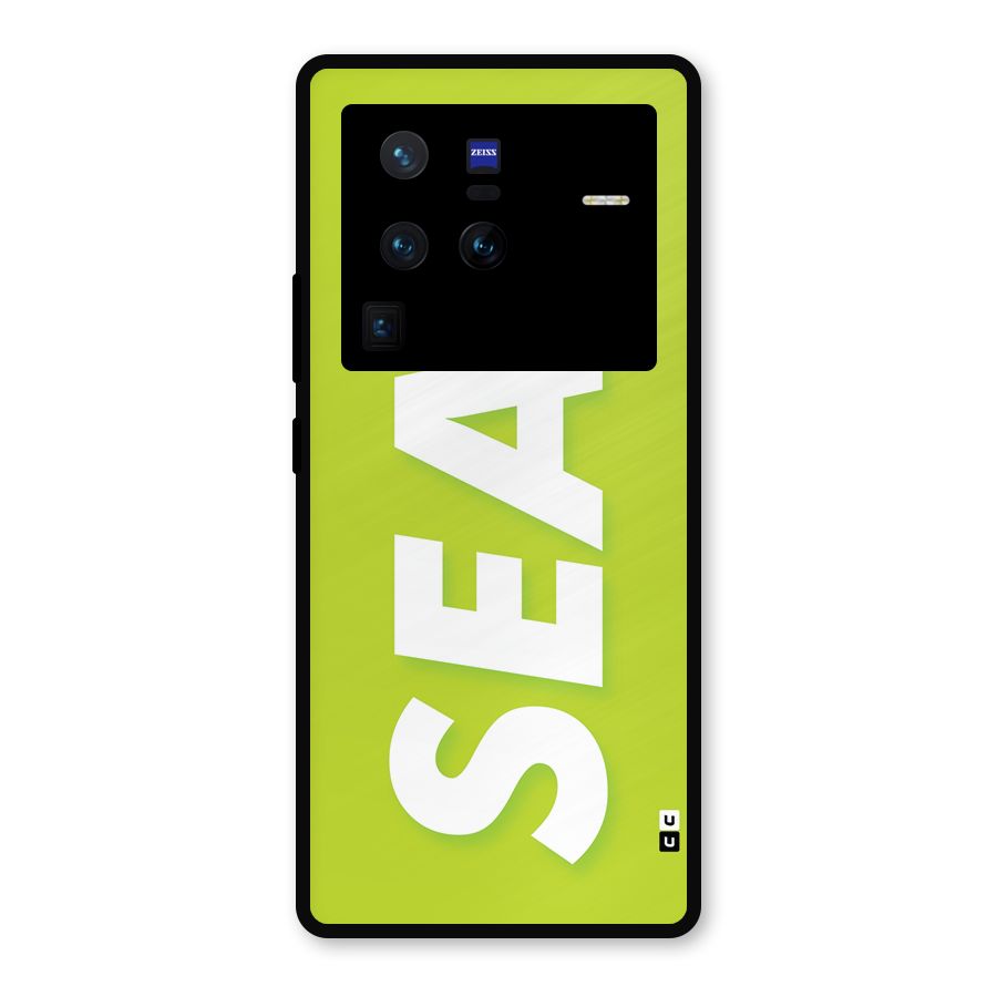 Amazing Sea Metal Back Case for Vivo X80 Pro