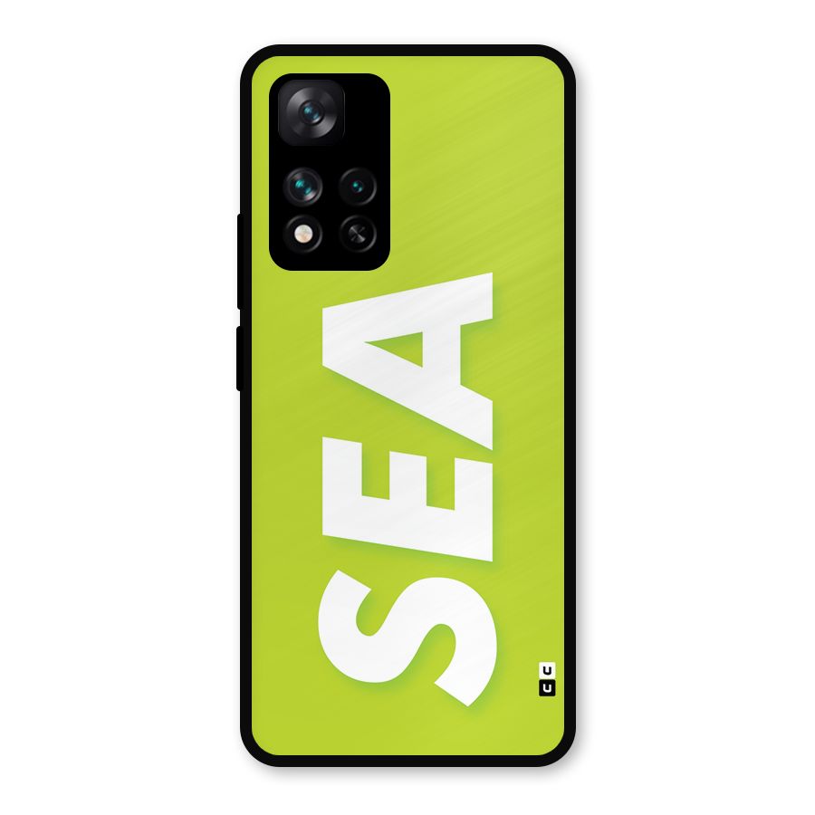 Amazing Sea Metal Back Case for Xiaomi 11i 5G