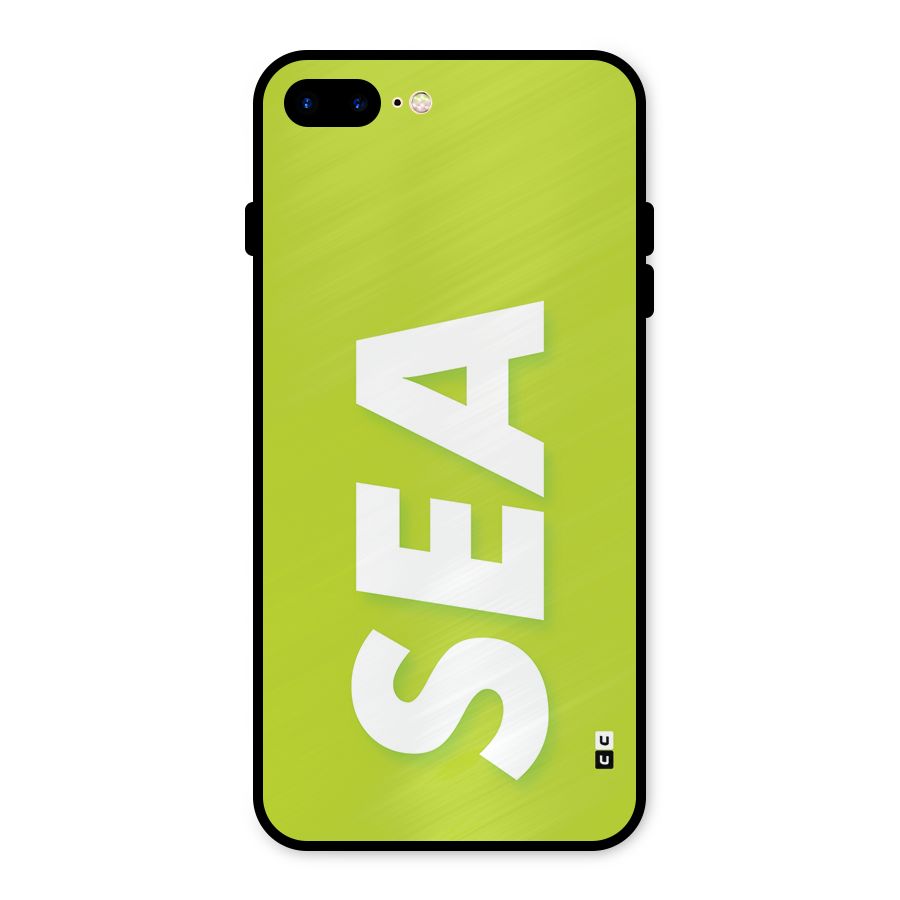 Amazing Sea Metal Back Case for iPhone 8 Plus