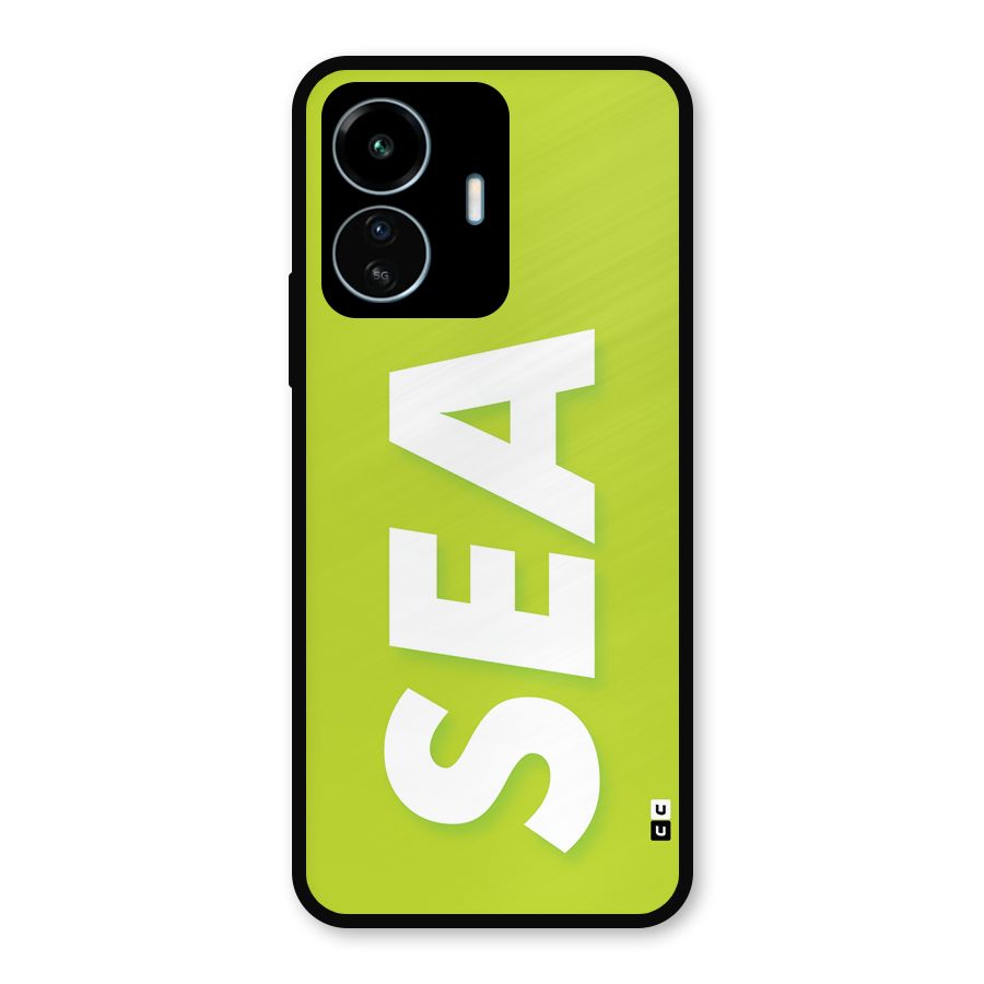 Amazing Sea Metal Back Case for vivo iQOO Z6 Lite 5G