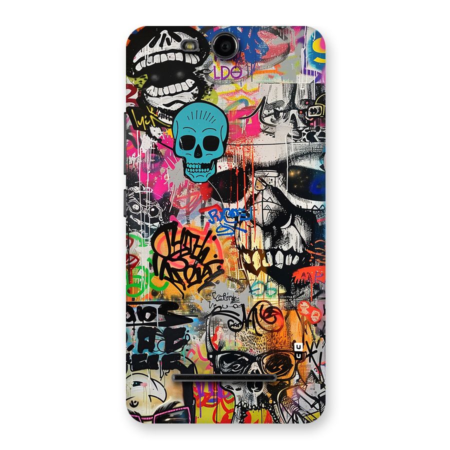 Amazing Street Art Back Case for Canvas Juice 3 Q392