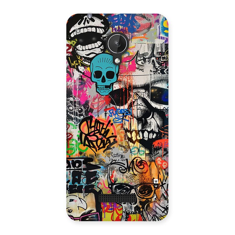 Amazing Street Art Back Case for Canvas Spark Q380
