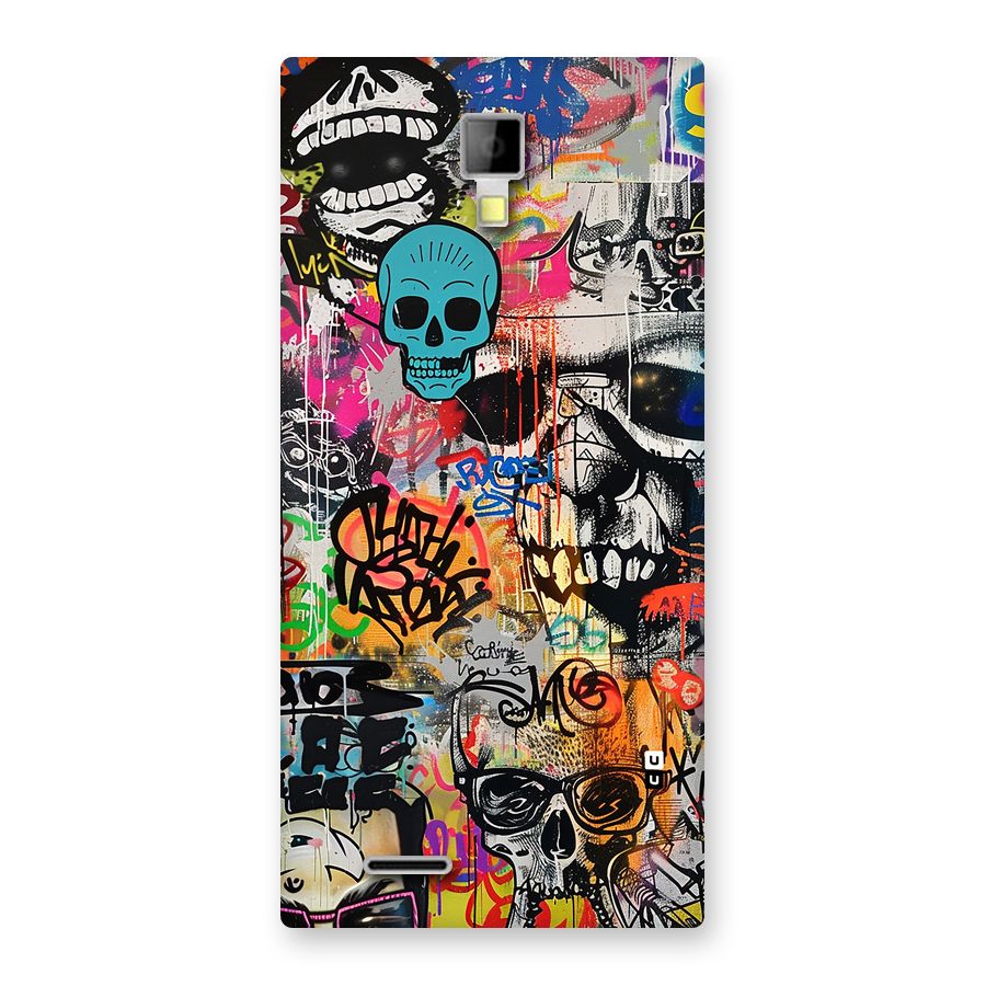 Amazing Street Art Back Case for Canvas Xpress A99