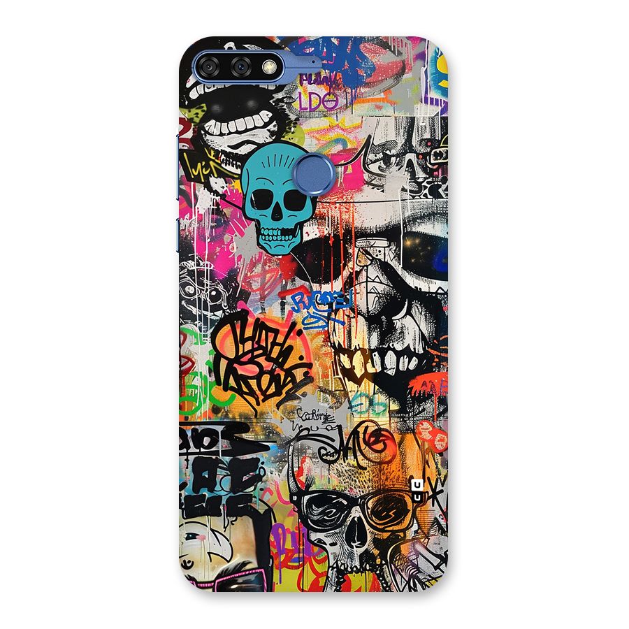 Amazing Street Art Back Case for Honor 7C