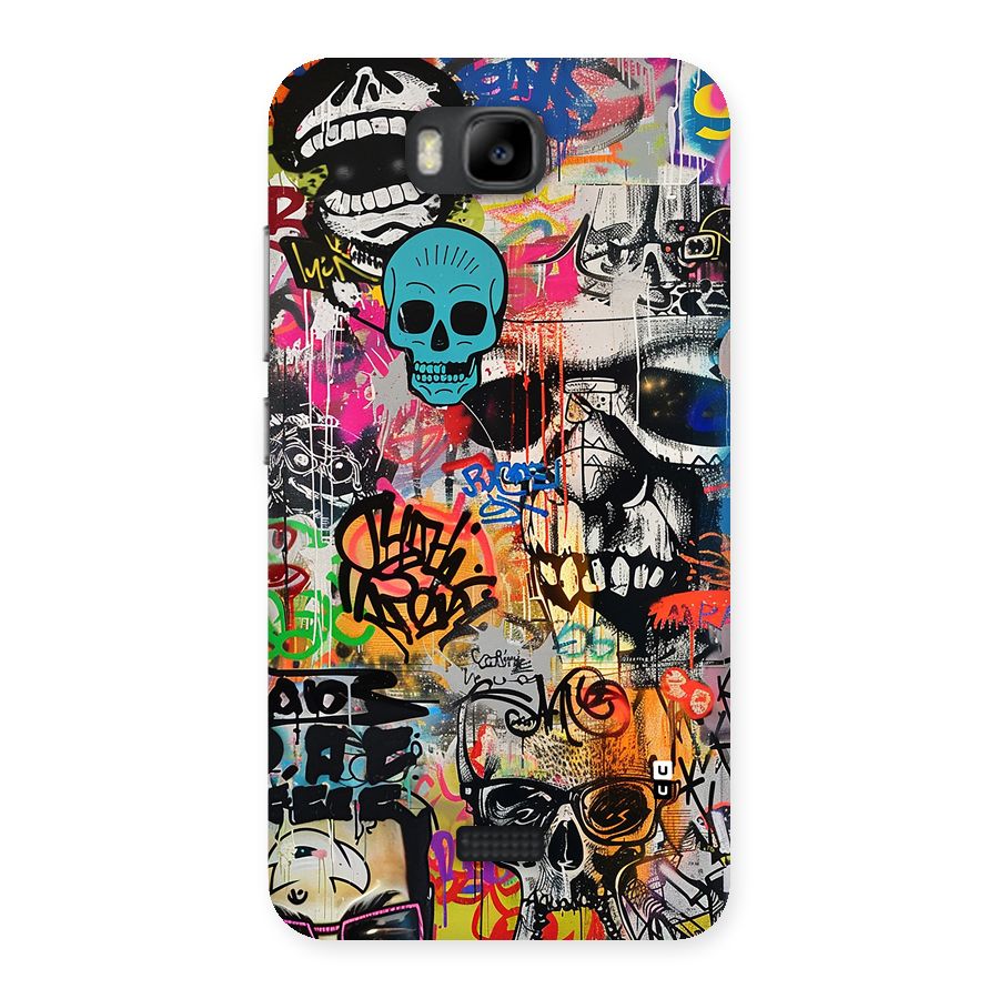 Amazing Street Art Back Case for Honor Bee