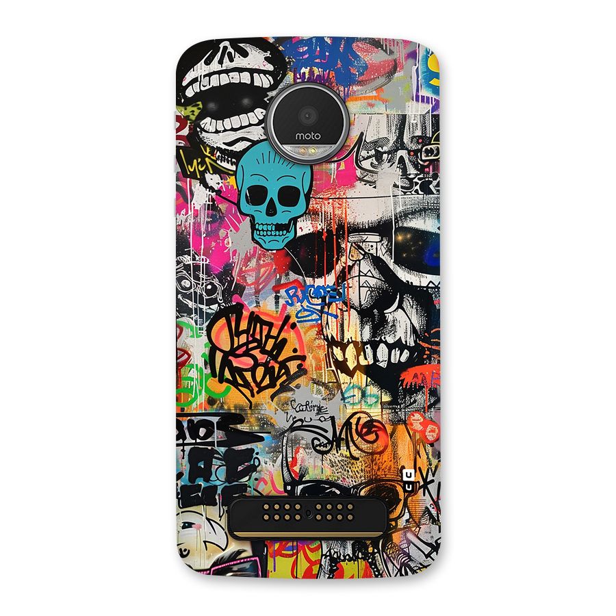 Amazing Street Art Back Case for Moto Z Play