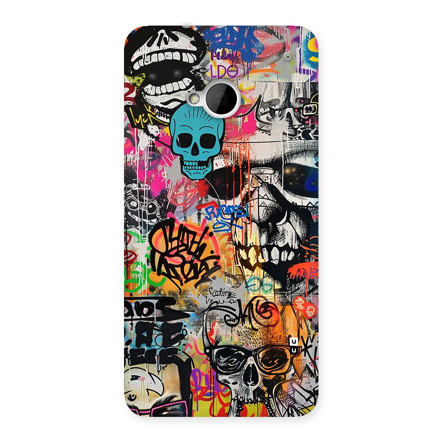 Amazing Street Art Back Case for One M7 (Single Sim)
