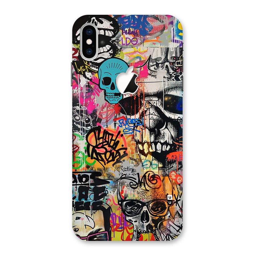 Amazing Street Art Back Case for iPhone XS Max Apple Cut