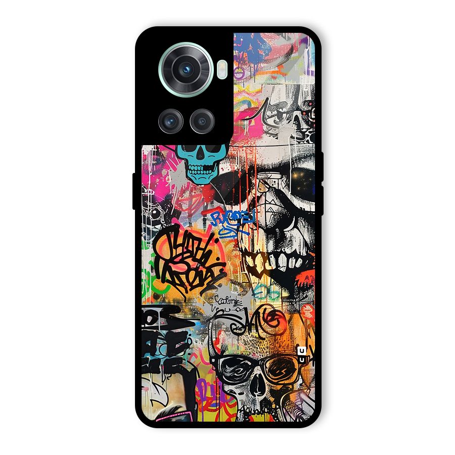Amazing Street Art Glass Back Case for OnePlus 10R