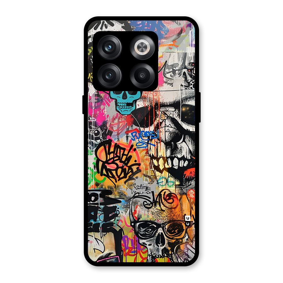 Amazing Street Art Glass Back Case for OnePlus 10T