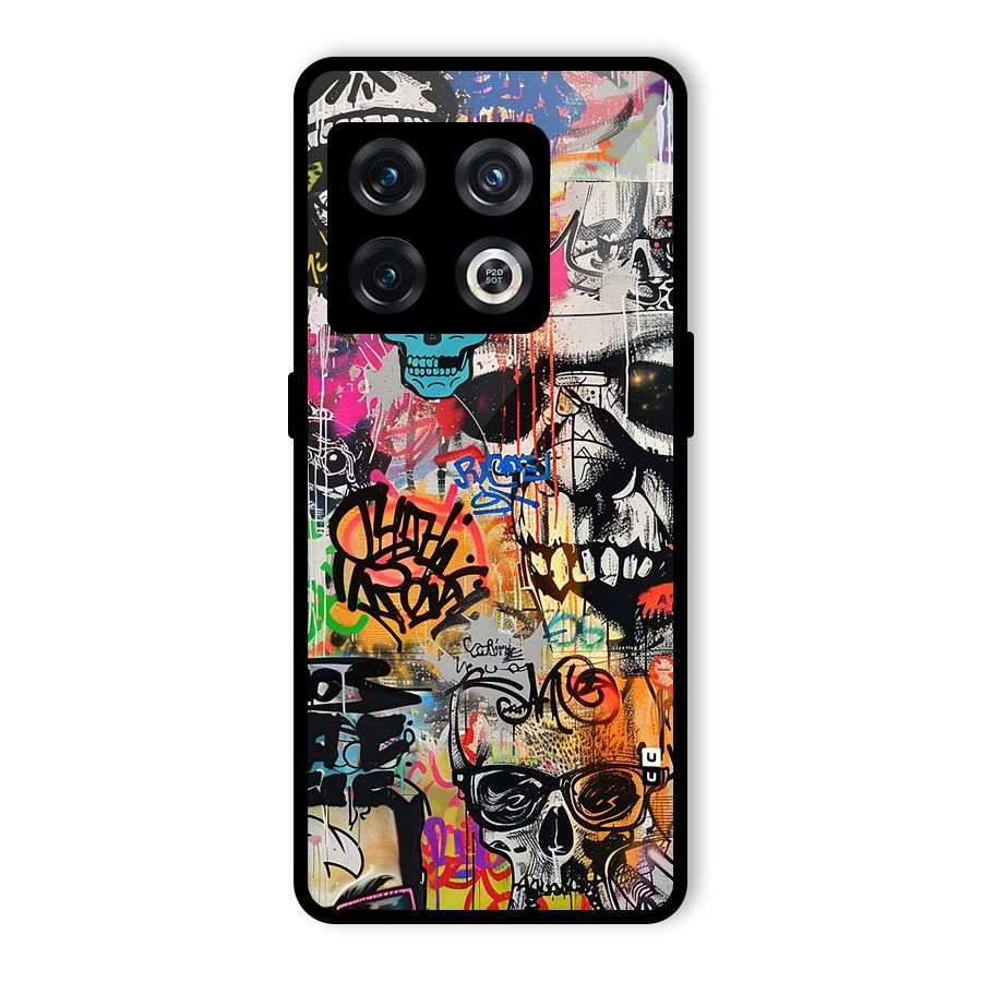 Amazing Street Art Glass Back Case for OnePlus 10 Pro 5G