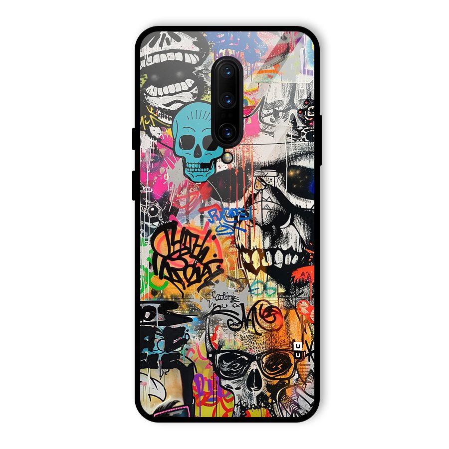 Amazing Street Art Glass Back Case for OnePlus 7 Pro