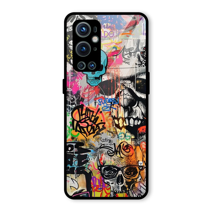 Amazing Street Art Glass Back Case for OnePlus 9 Pro