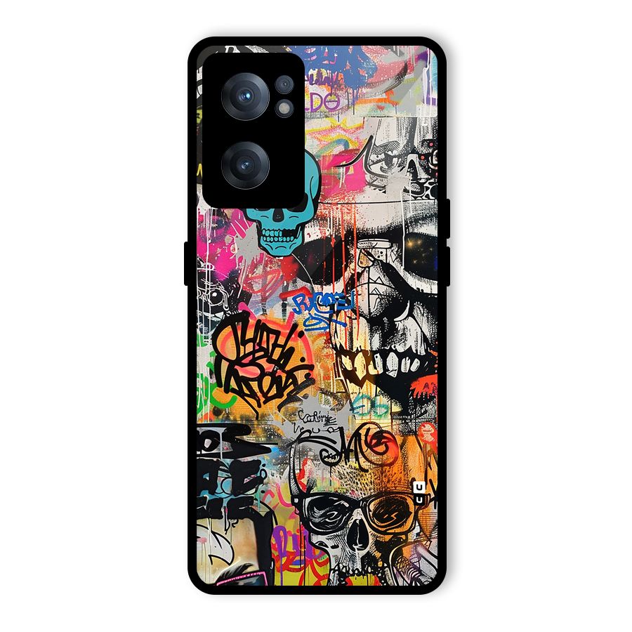 Amazing Street Art Glass Back Case for OnePlus Nord CE 2 5G