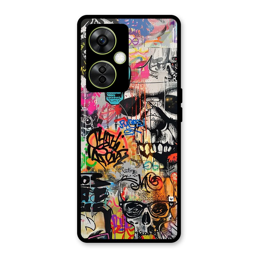 Amazing Street Art Glass Back Case for OnePlus Nord CE 3 Lite