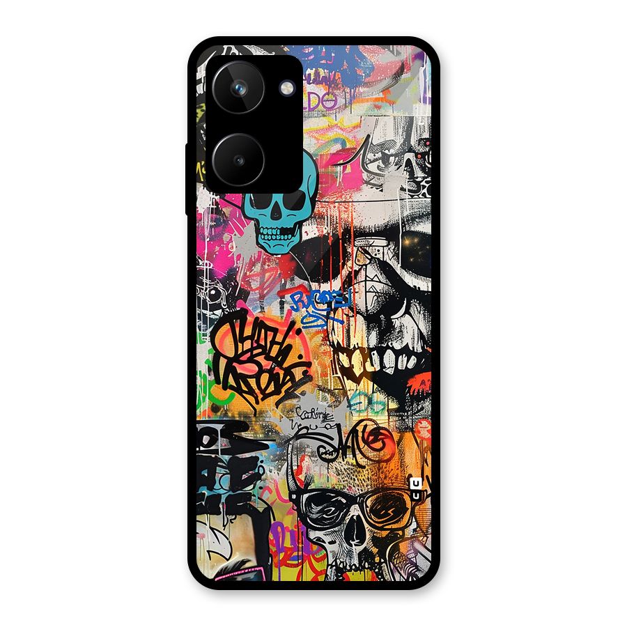 Amazing Street Art Glass Back Case for Realme 10