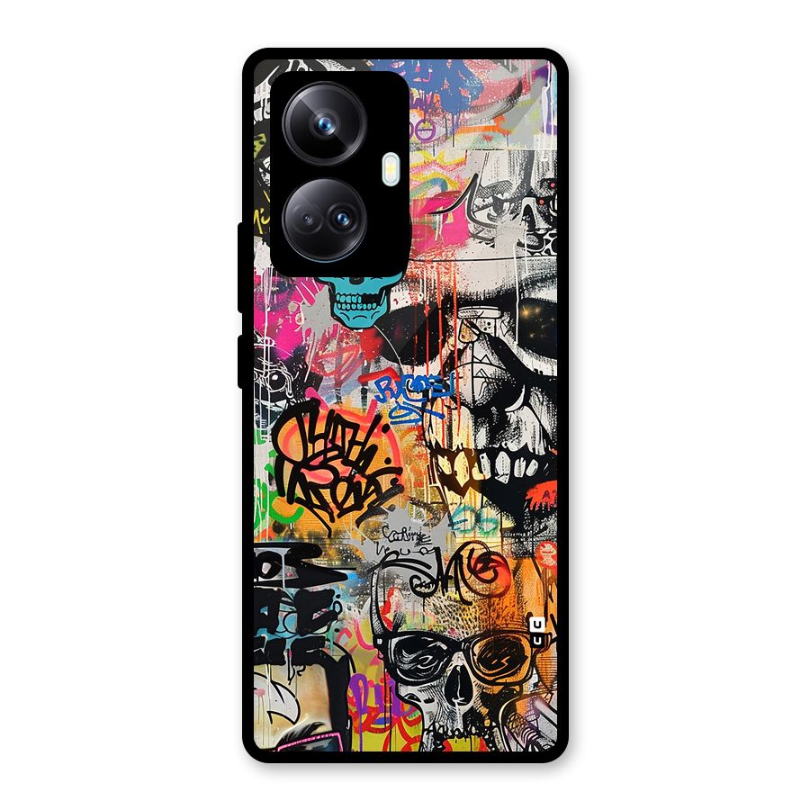 Amazing Street Art Glass Back Case for Realme 10 Pro Plus