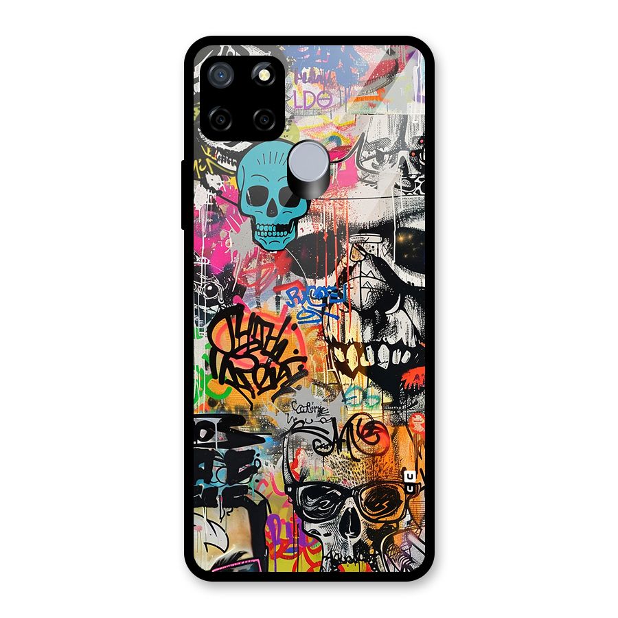 Amazing Street Art Glass Back Case for Realme C12