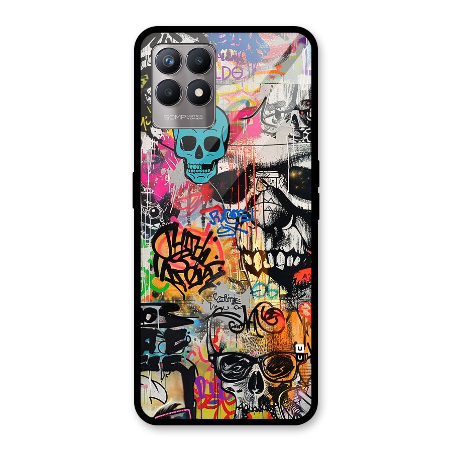 Amazing Street Art Glass Back Case for Realme Narzo 50