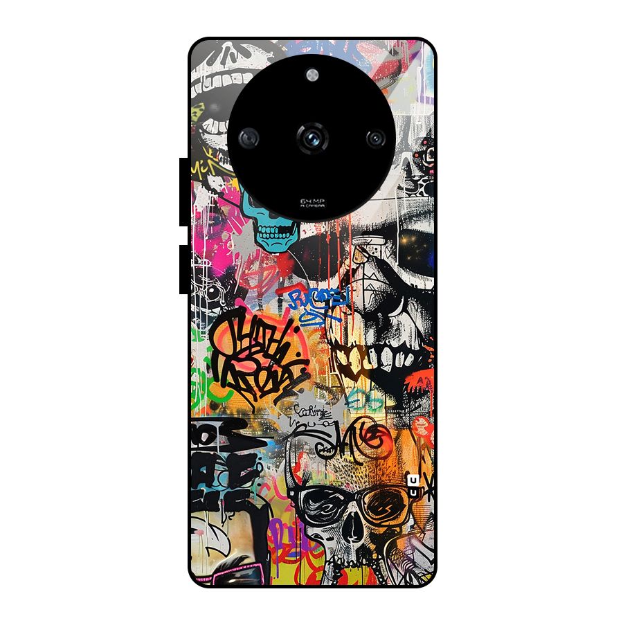 Amazing Street Art Glass Back Case for Realme Narzo 60 5G