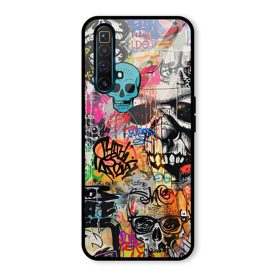 Amazing Street Art Glass Back Case for Realme X3